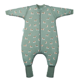 SLEEPING JUMPSUIT- BEAGLE - TOG 2.5 - WITH SOCKS AND SLEEVES