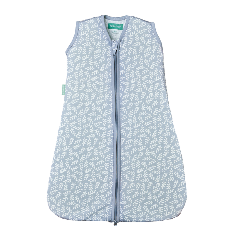 BABY SLEEPING BAG - BLUE GARDEN - TOG 0.5