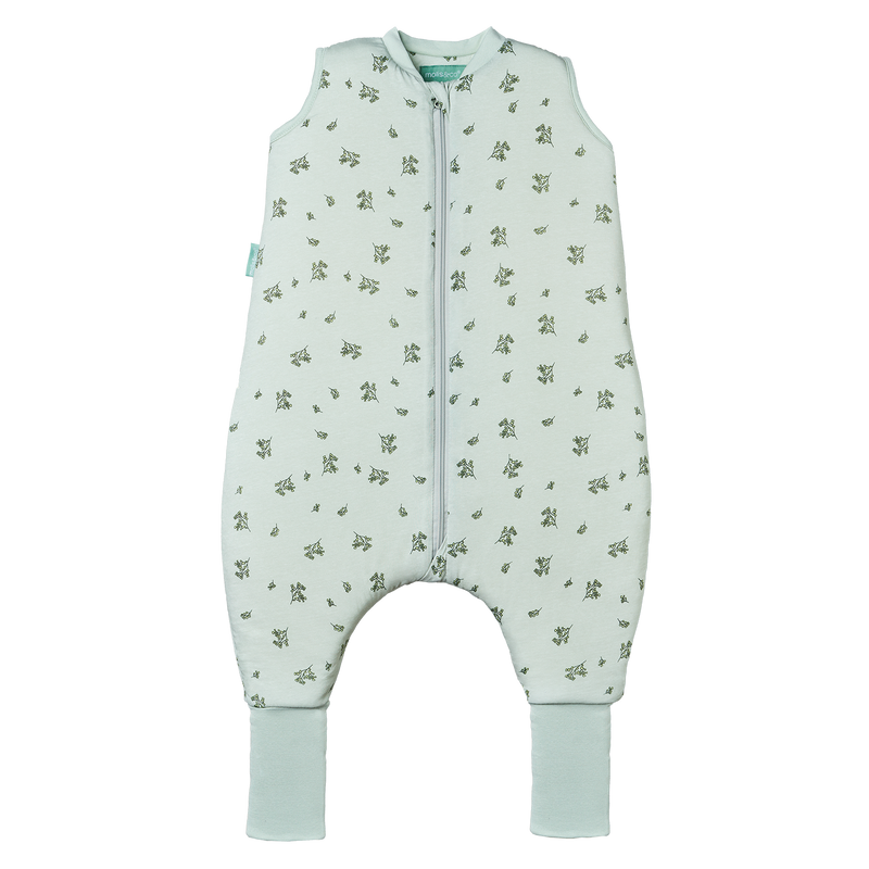 PIJAMA MANTA CON CALCETINES ANTIDESLIZANTES-TOG 2.5- BOTANY GREEN