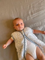 BABY SLEEPING BAG - ZEN GARDEN - TOG 2.5 - COTTON MUSLIN