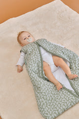 BABY SLEEPING BAG - GREEN GARDEN - TOG 2.5 