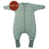 SLEEPING JUMPSUIT- BEAGLE - TOG 2.5 - WITH SOCKS AND SLEEVES