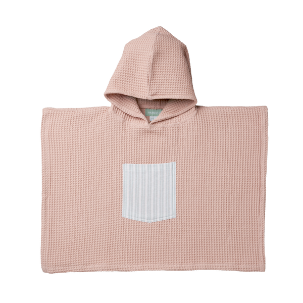 PONCHO TOWEL - DUSTY PINK