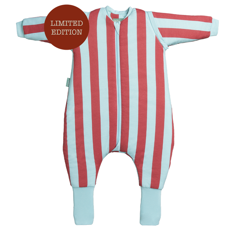 PIJAMA MANTA CON MANGAS Y CALCETINES ANTIDESLIZANTES-TOG 2.5-MAGIC STRIPES