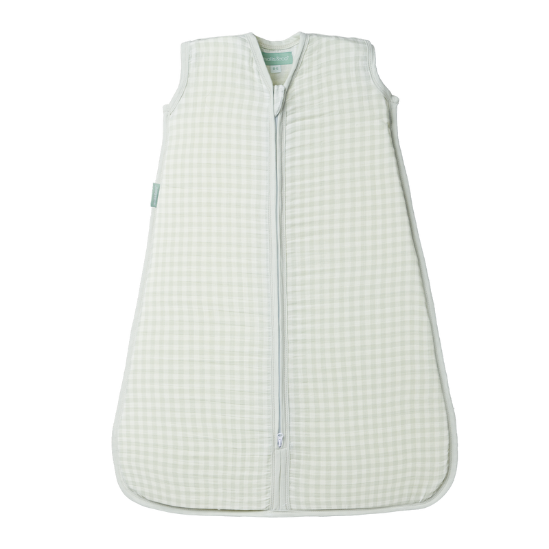 BABY SLEEPING BAG - MERCURY - TOG 0.4 - COTTON MUSLIN